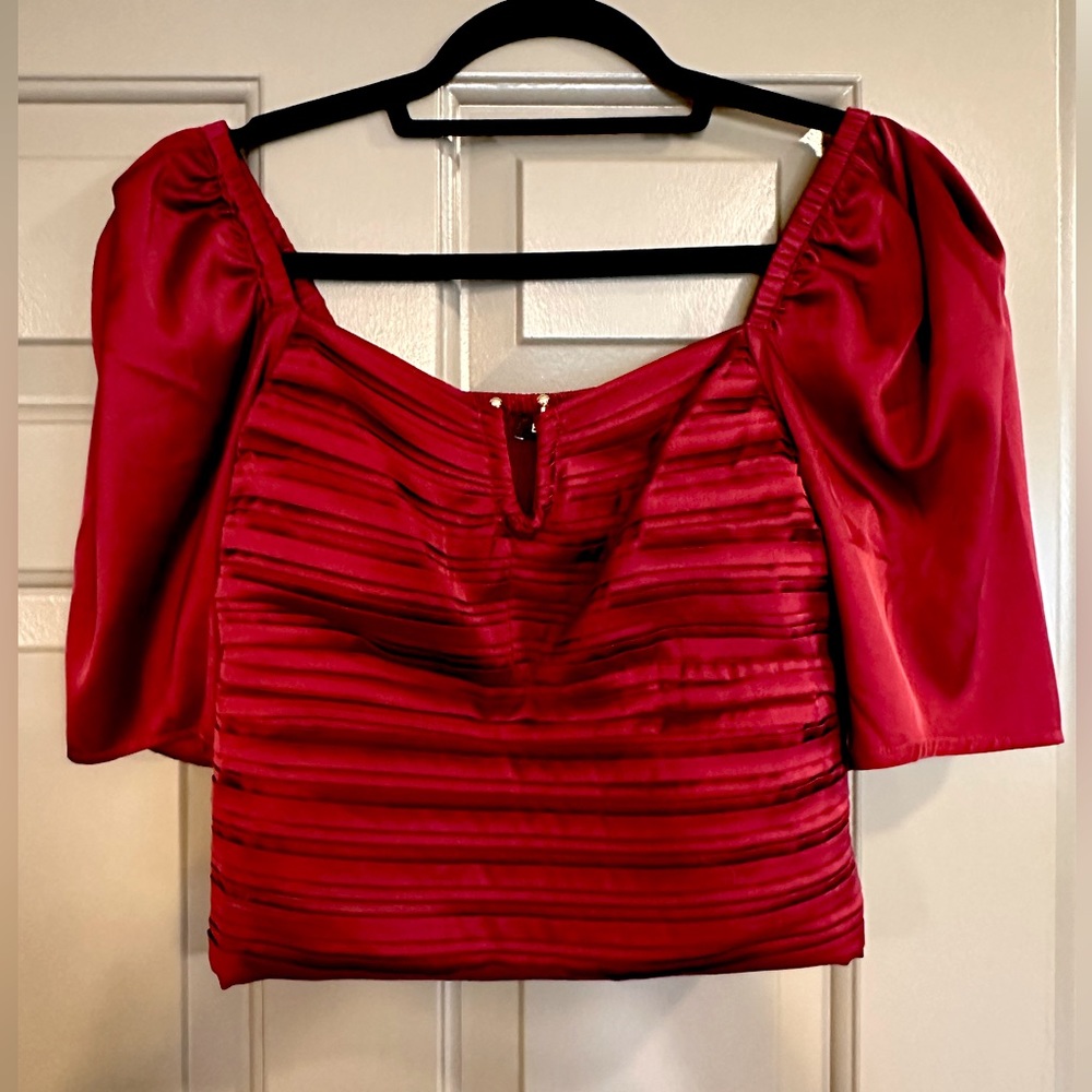 NWT - Express Women’s Maroon Blouse